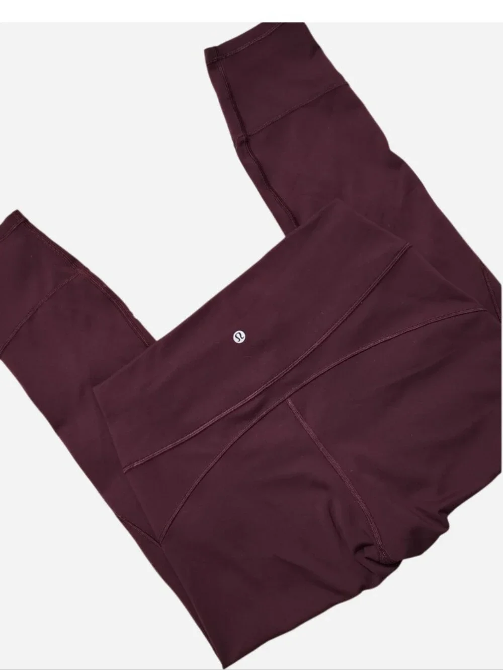 Lululemon In Movement 7/8 Tight - Garnet Women's 10 Yoga Activewear Athletic